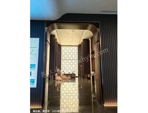 古田凱德不銹鋼造型門(mén)套